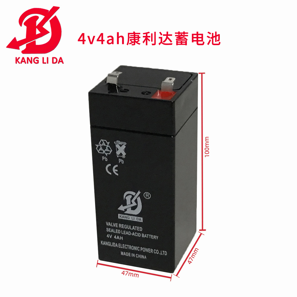 康利達蓄電池4v4ah